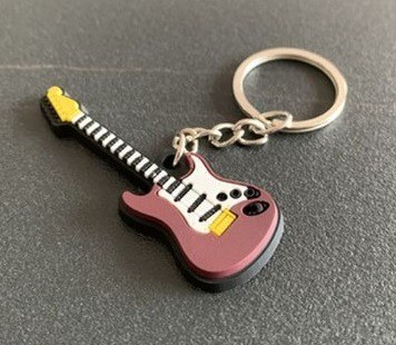 Sleutelhanger electrische gitaar