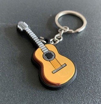 Sleutelhanger gitaar 0