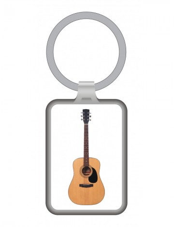 Sleutelhanger metaal gitaar