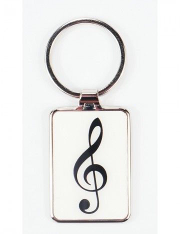 Sleutelhanger vioolsleutel 2 all i need is music wit