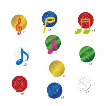 Spiraalslinger muziektekens 2