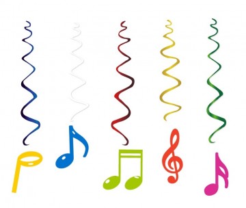 Spiraalslinger muziektekens 6