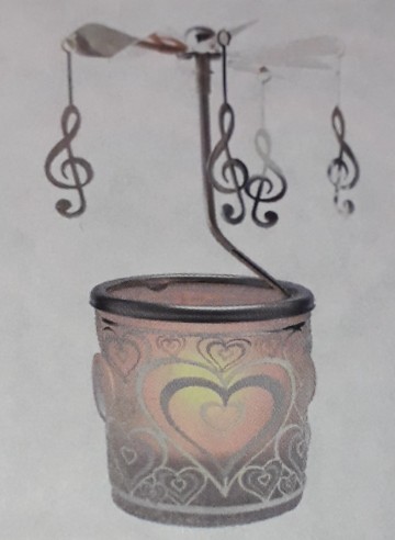 Theelicht vioolsleutels